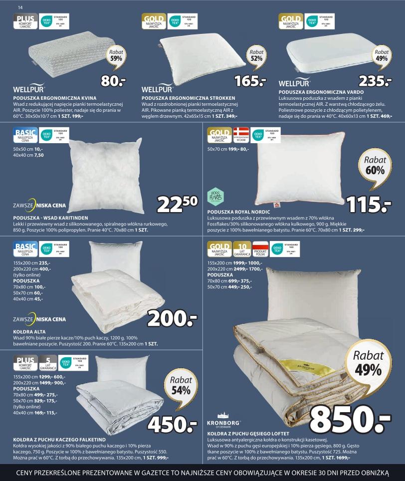 Gazetka promocyjna Jysk str. 14
