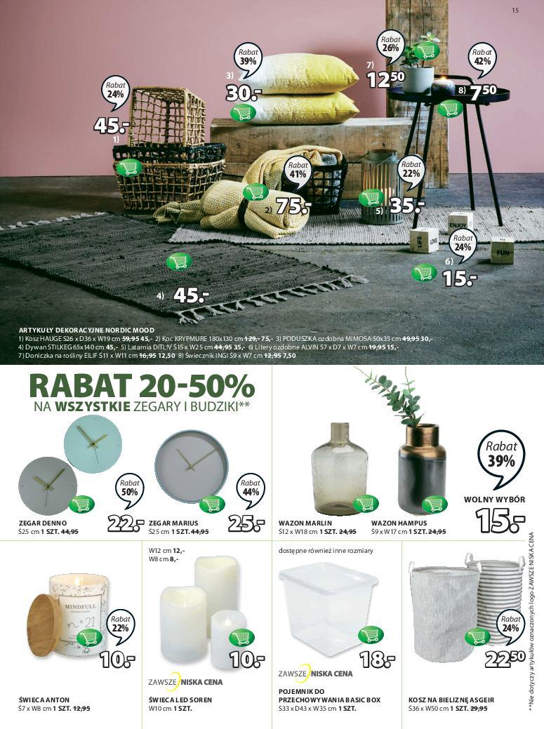 Gazetka promocyjna Jysk str. 15