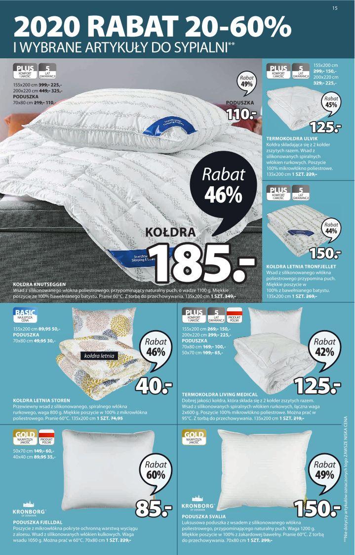Gazetka promocyjna Jysk str. 15