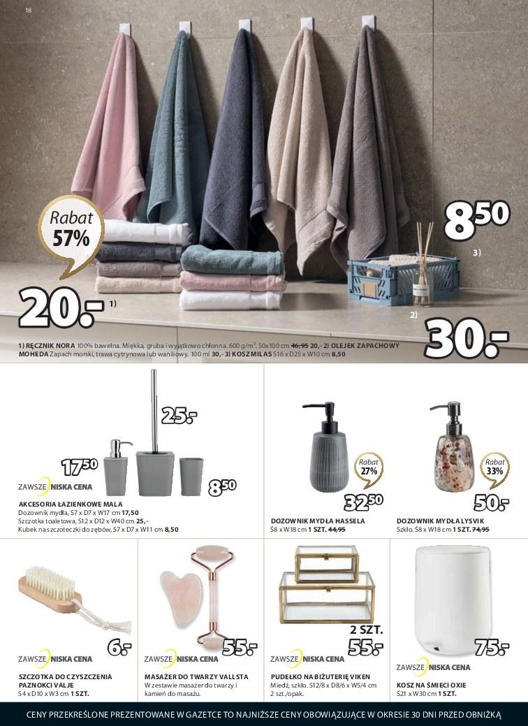 Gazetka promocyjna Jysk str. 18