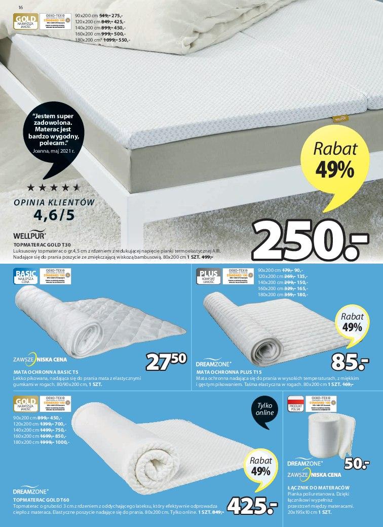 Gazetka promocyjna Jysk str. 16