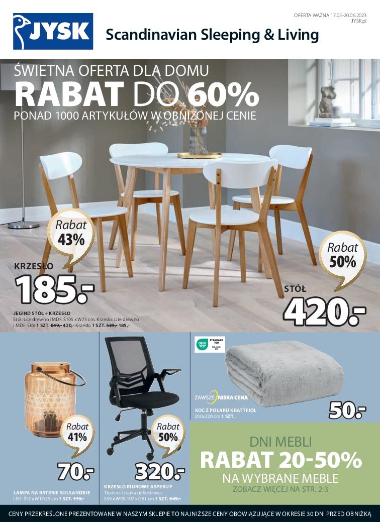 Gazetka promocyjna Jysk str. 1