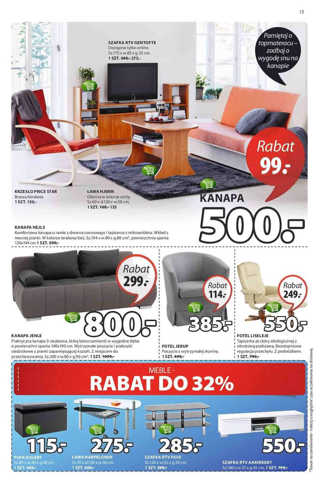 Gazetka promocyjna Jysk str. 13