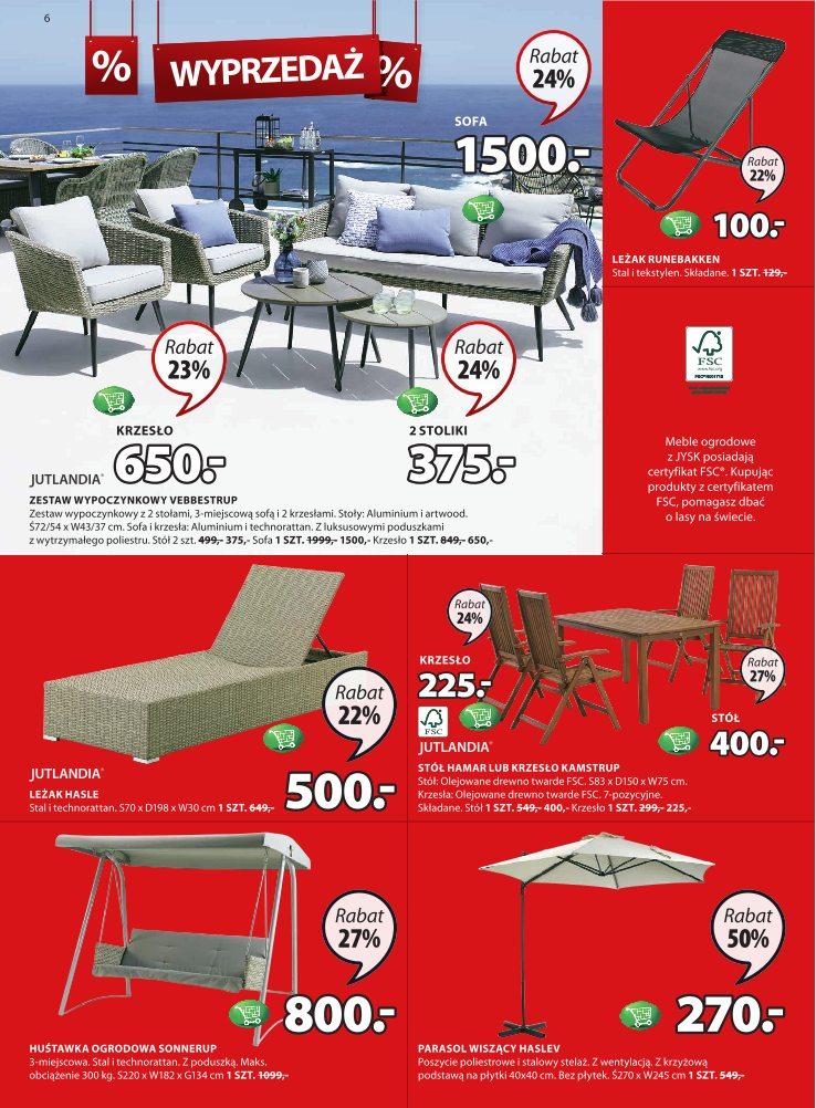 Gazetka promocyjna Jysk str. 6