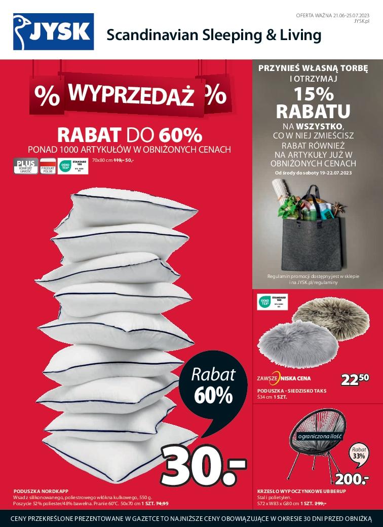 Gazetka promocyjna Jysk str. 1