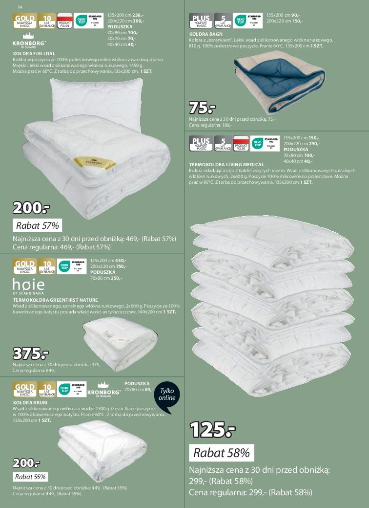 Gazetka promocyjna Jysk str. 14