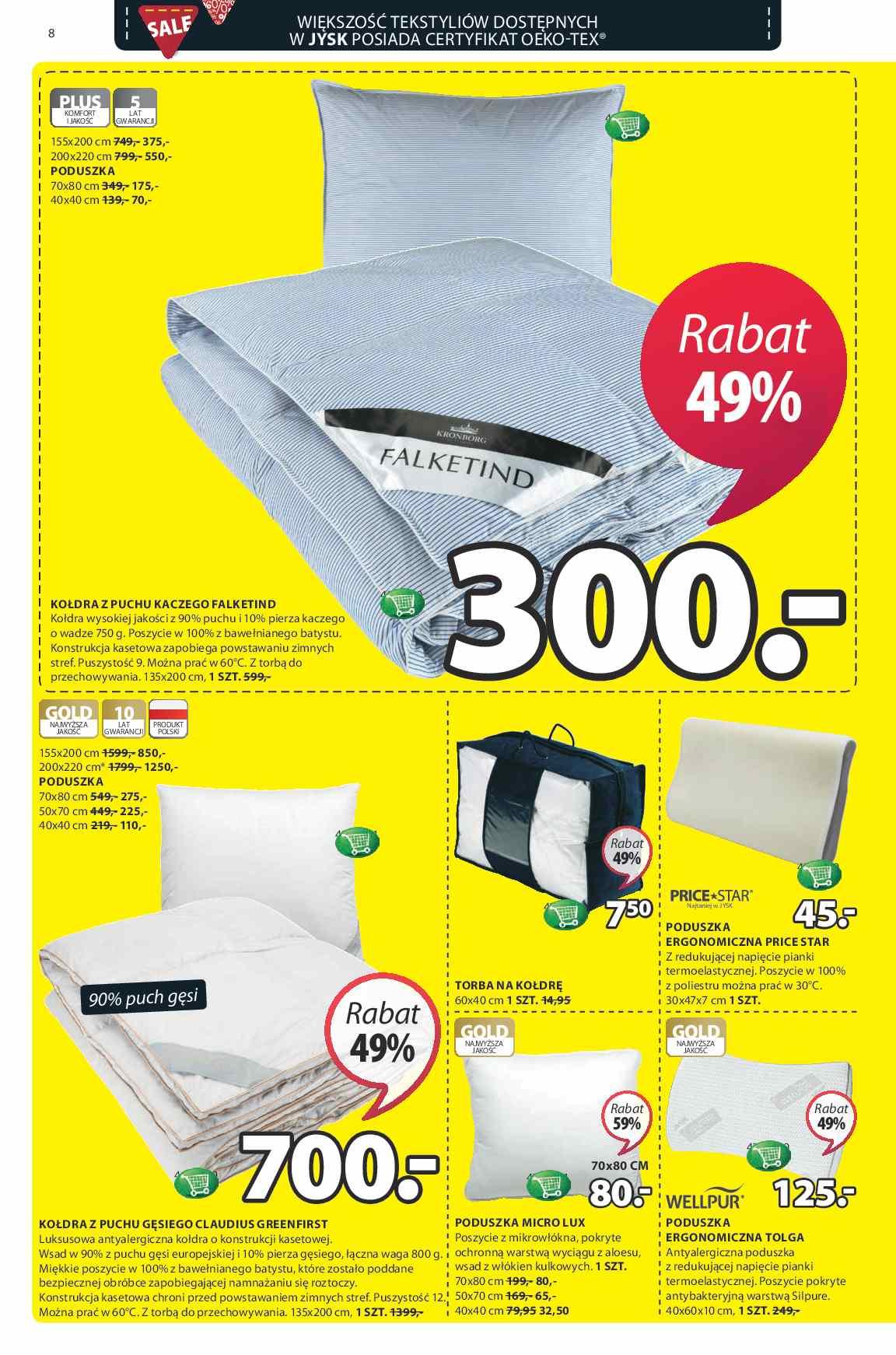 Gazetka promocyjna Jysk str. 8