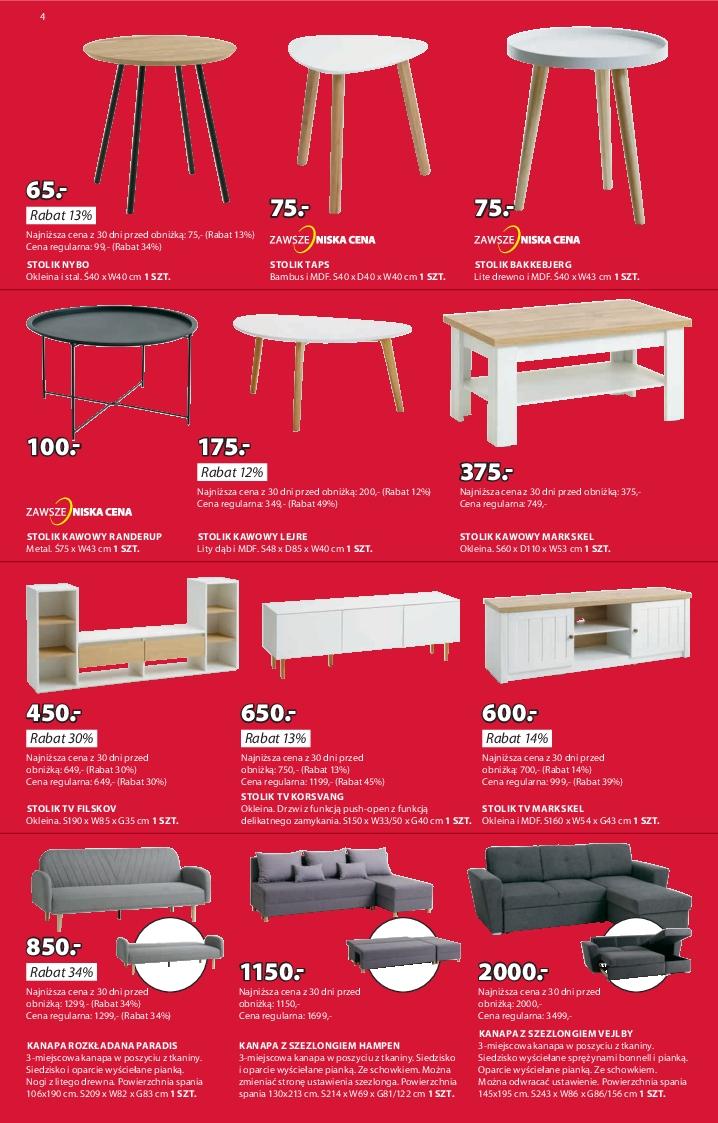 Gazetka promocyjna Jysk str. 4