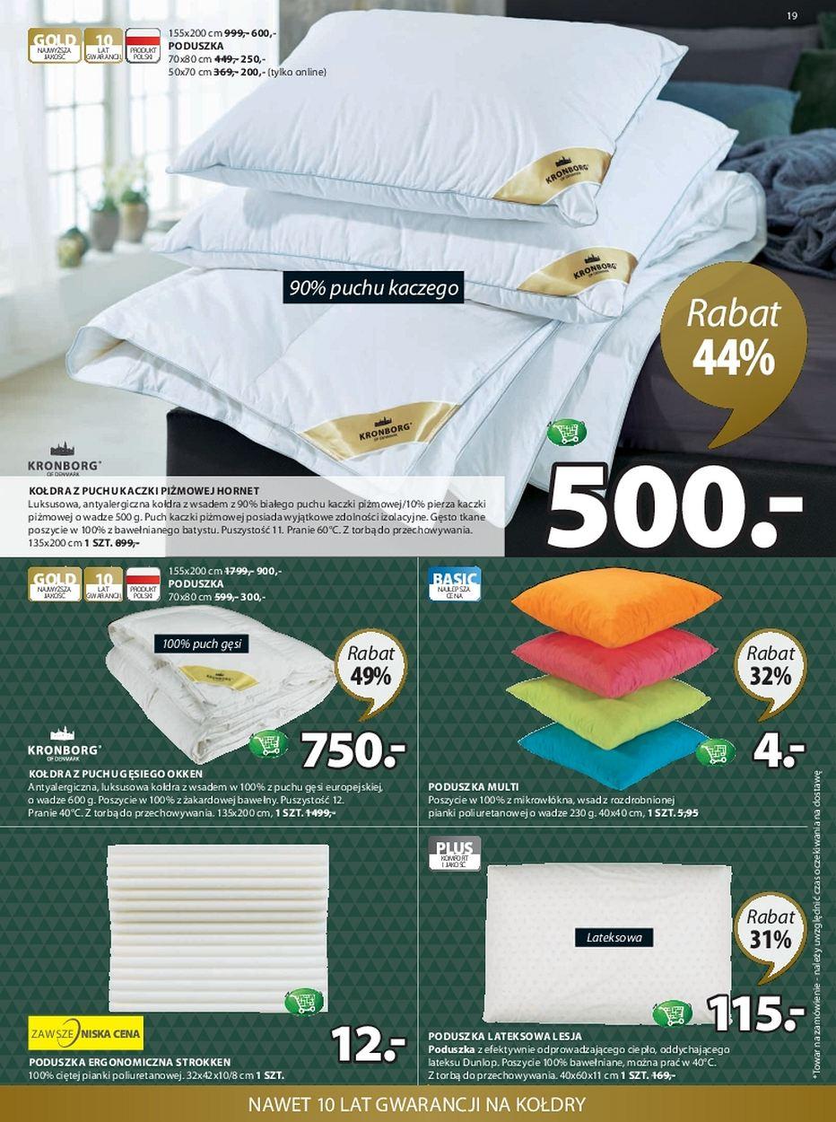 Gazetka promocyjna Jysk str. 19