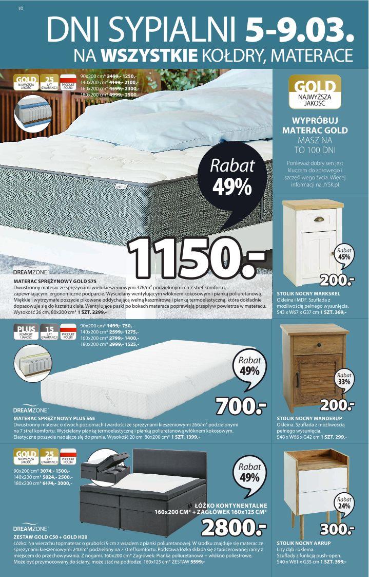 Gazetka promocyjna Jysk str. 10