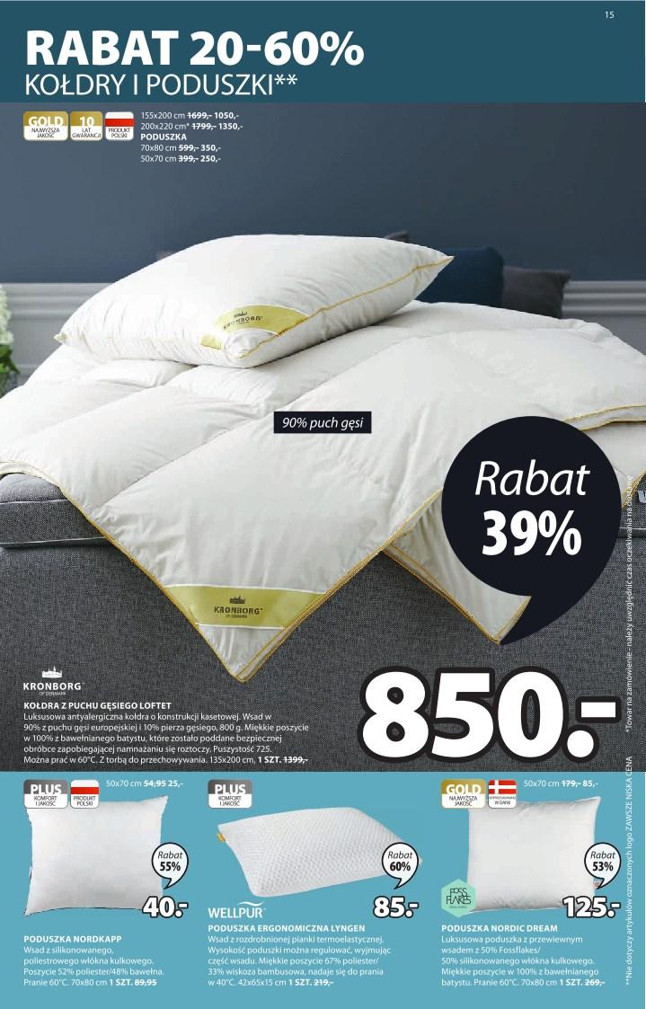 Gazetka promocyjna Jysk str. 15