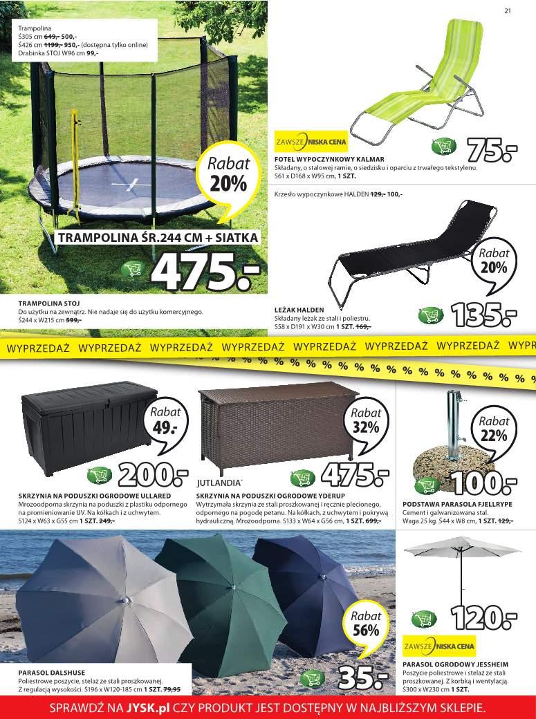 Gazetka promocyjna Jysk str. 21
