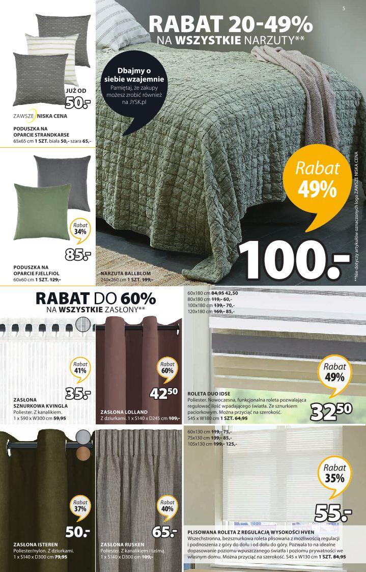 Gazetka promocyjna Jysk str. 5