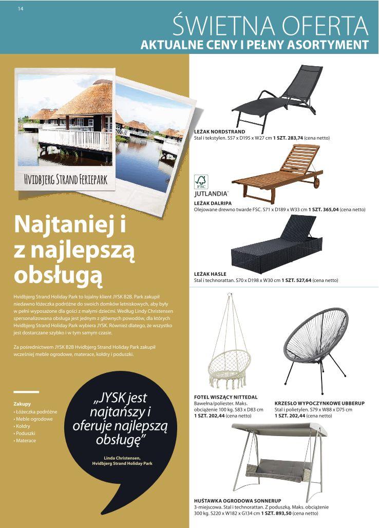 Gazetka promocyjna Jysk str. 14