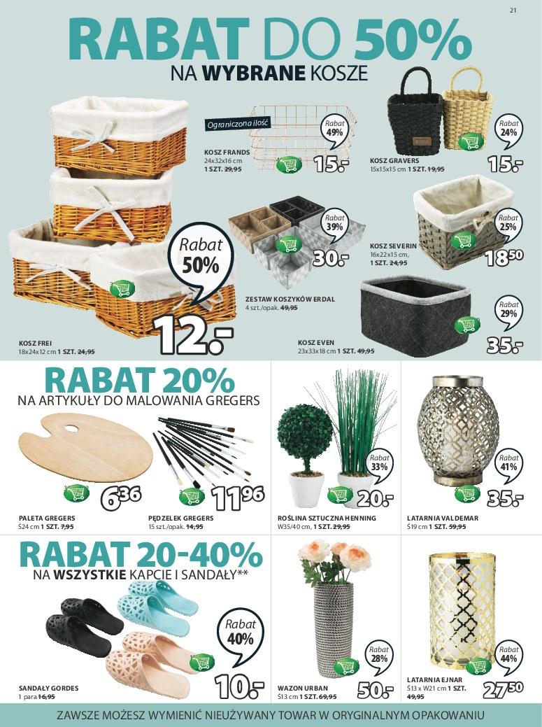 Gazetka promocyjna Jysk str. 21