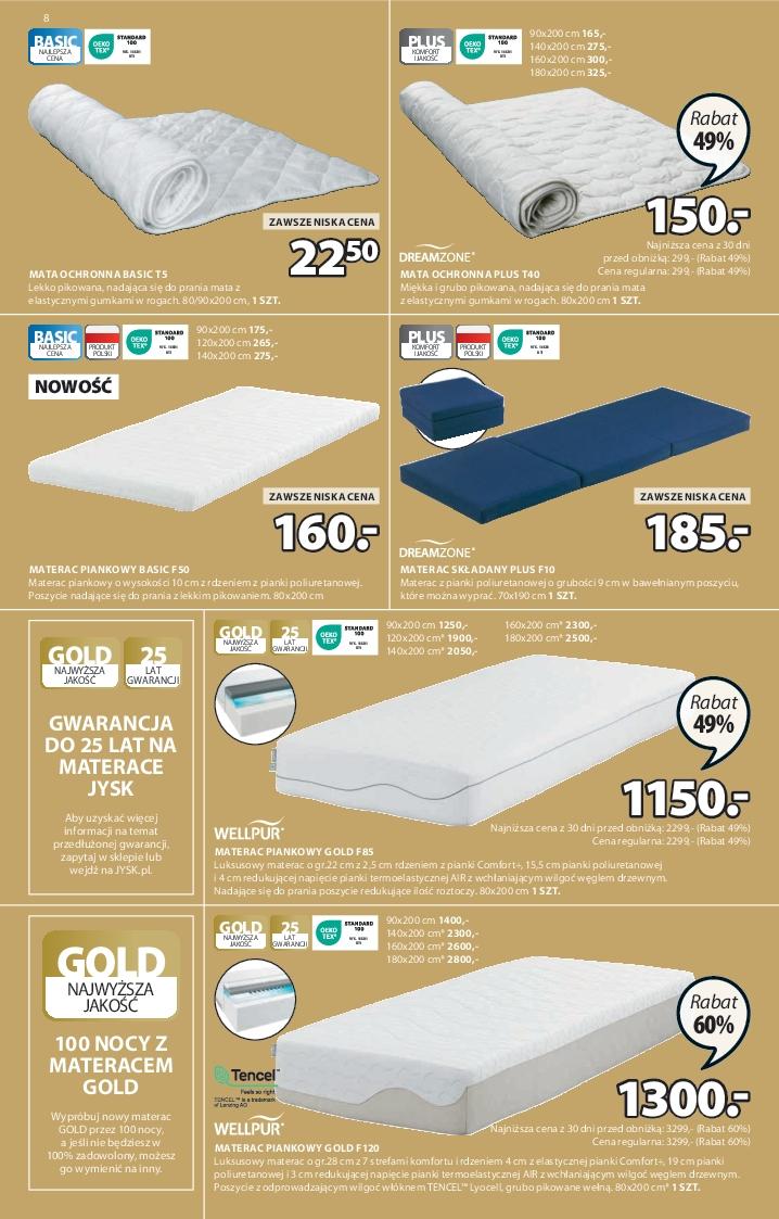 Gazetka promocyjna Jysk str. 8