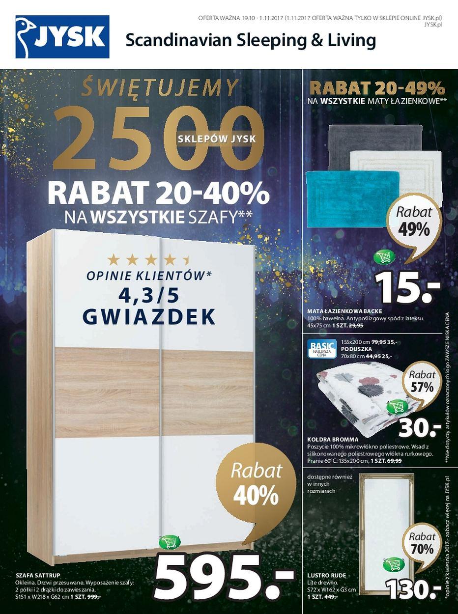 Gazetka promocyjna Jysk str. 1