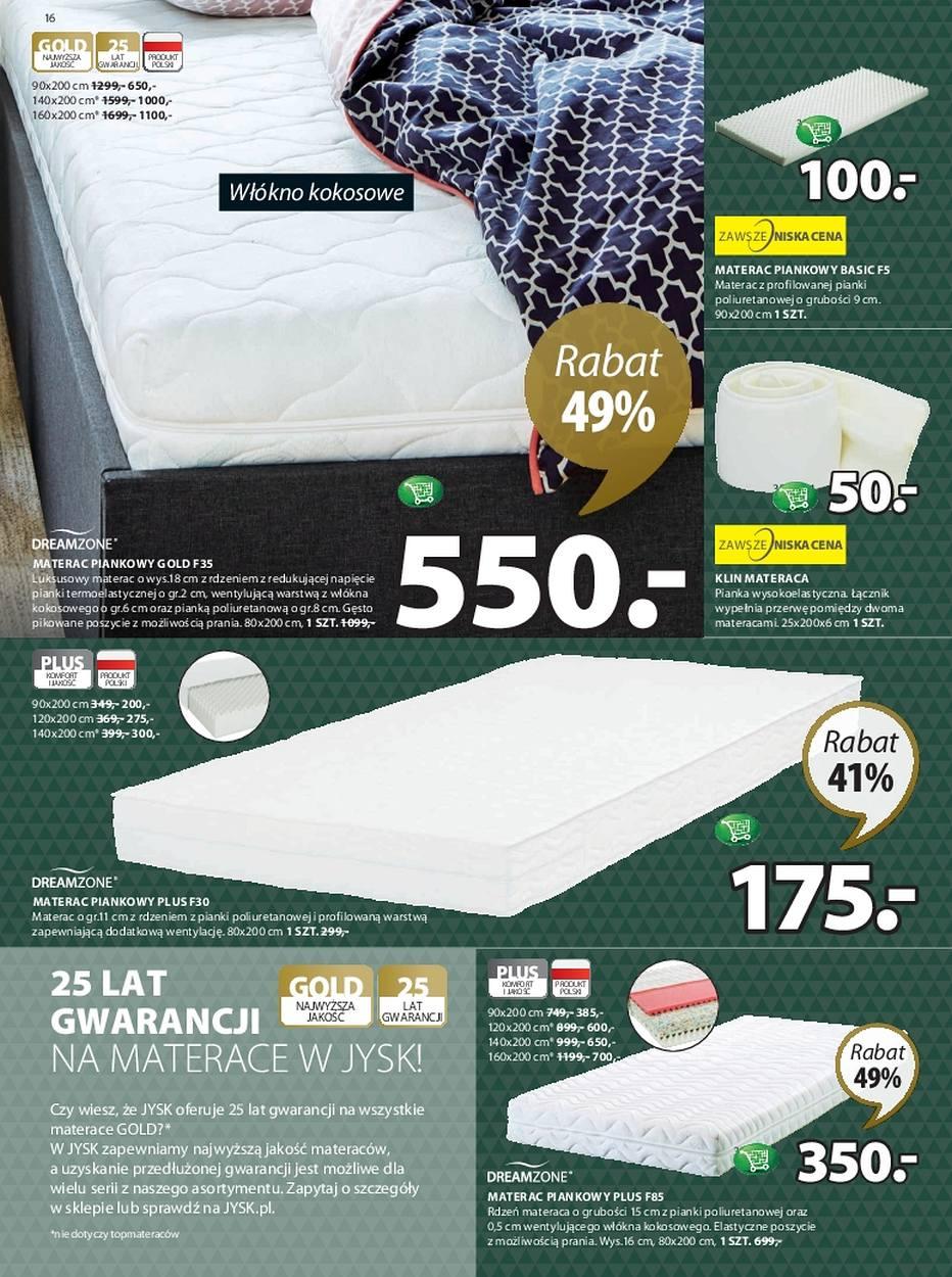 Gazetka promocyjna Jysk str. 16