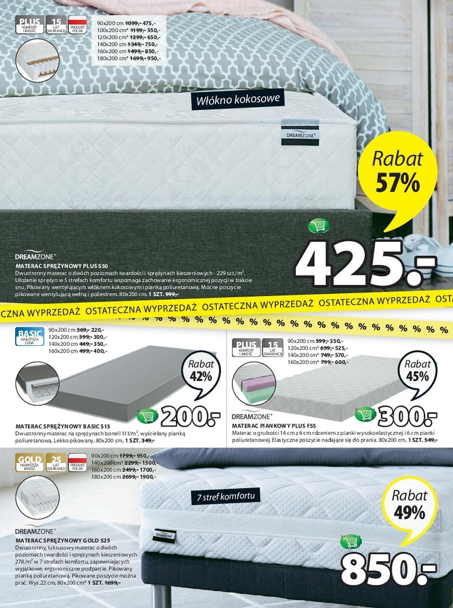 Gazetka promocyjna Jysk str. 8