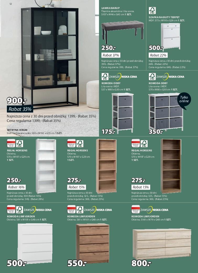 Gazetka promocyjna Jysk str. 12