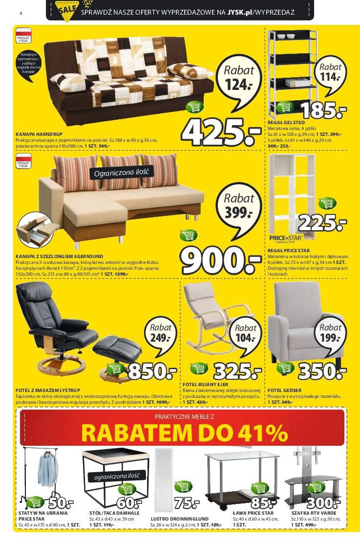 Gazetka promocyjna Jysk str. 4