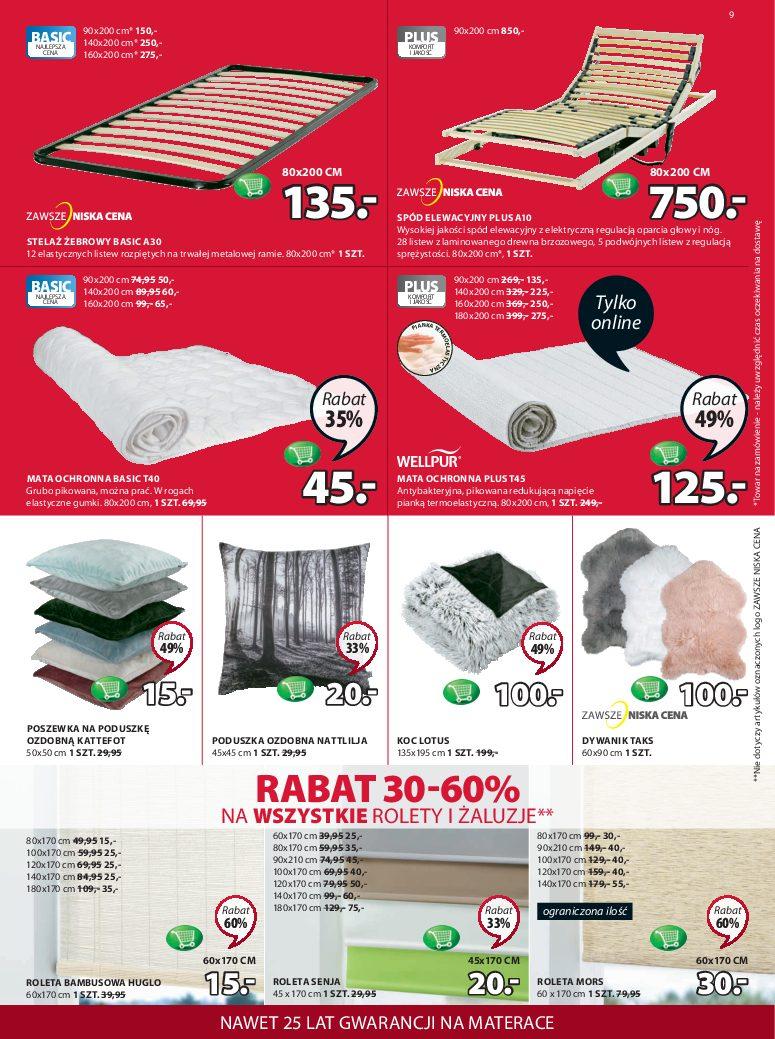 Gazetka promocyjna Jysk str. 9