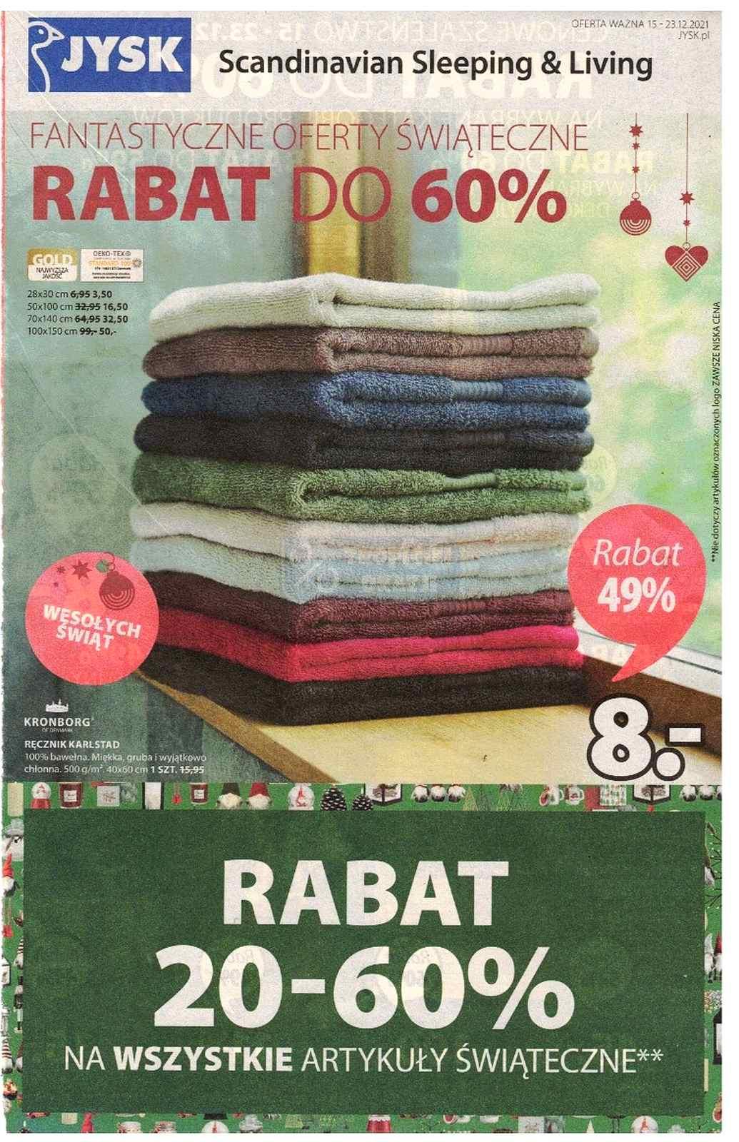 Gazetka promocyjna Jysk str. 1