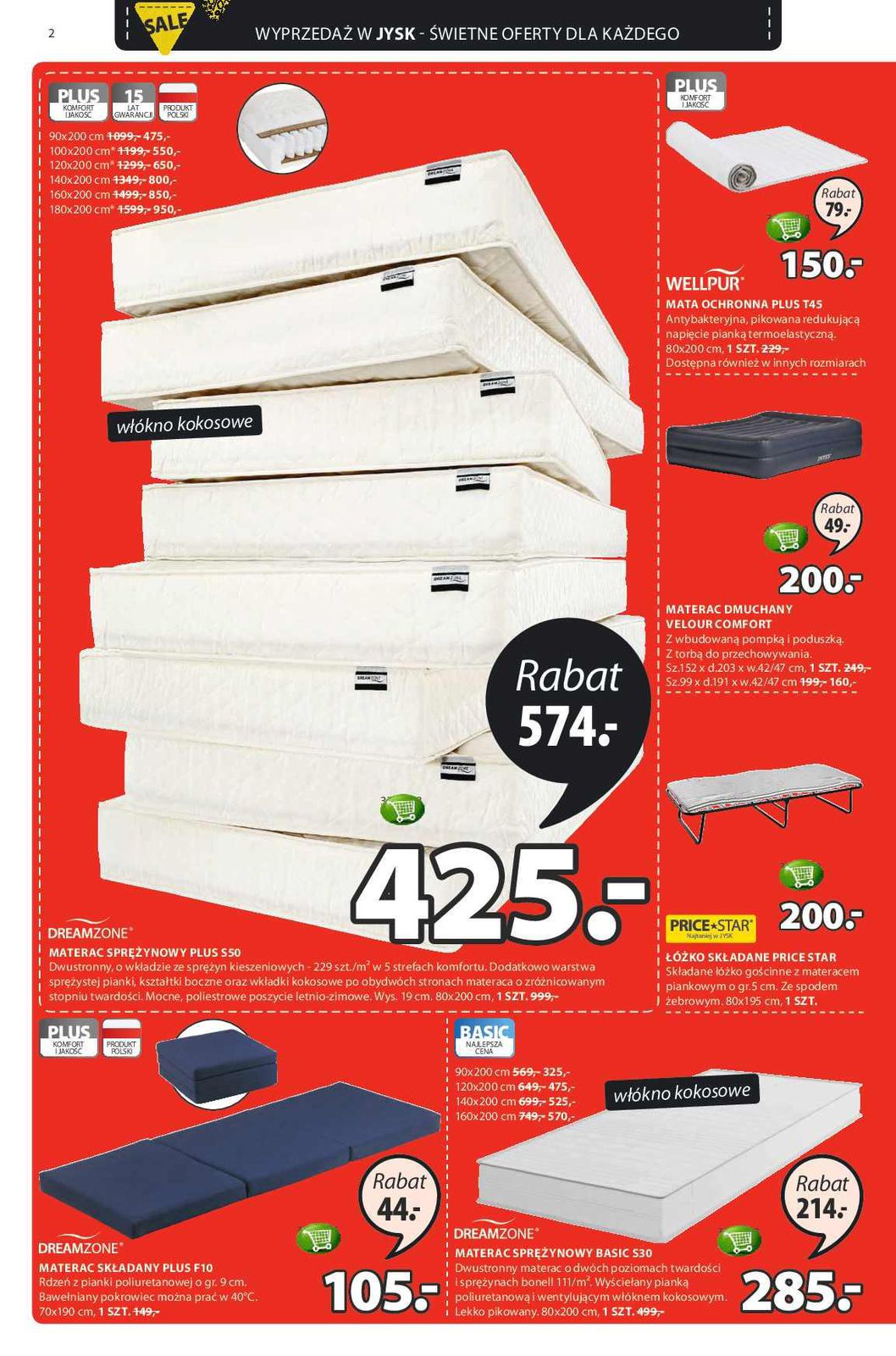 Gazetka promocyjna Jysk str. 2