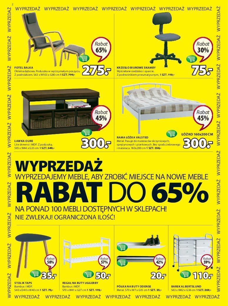Gazetka promocyjna Jysk str. 2