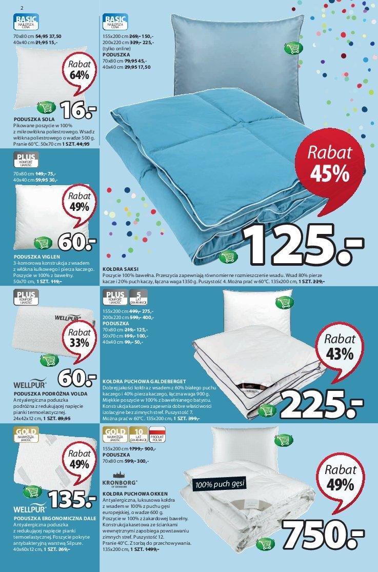 Gazetka promocyjna Jysk str. 2