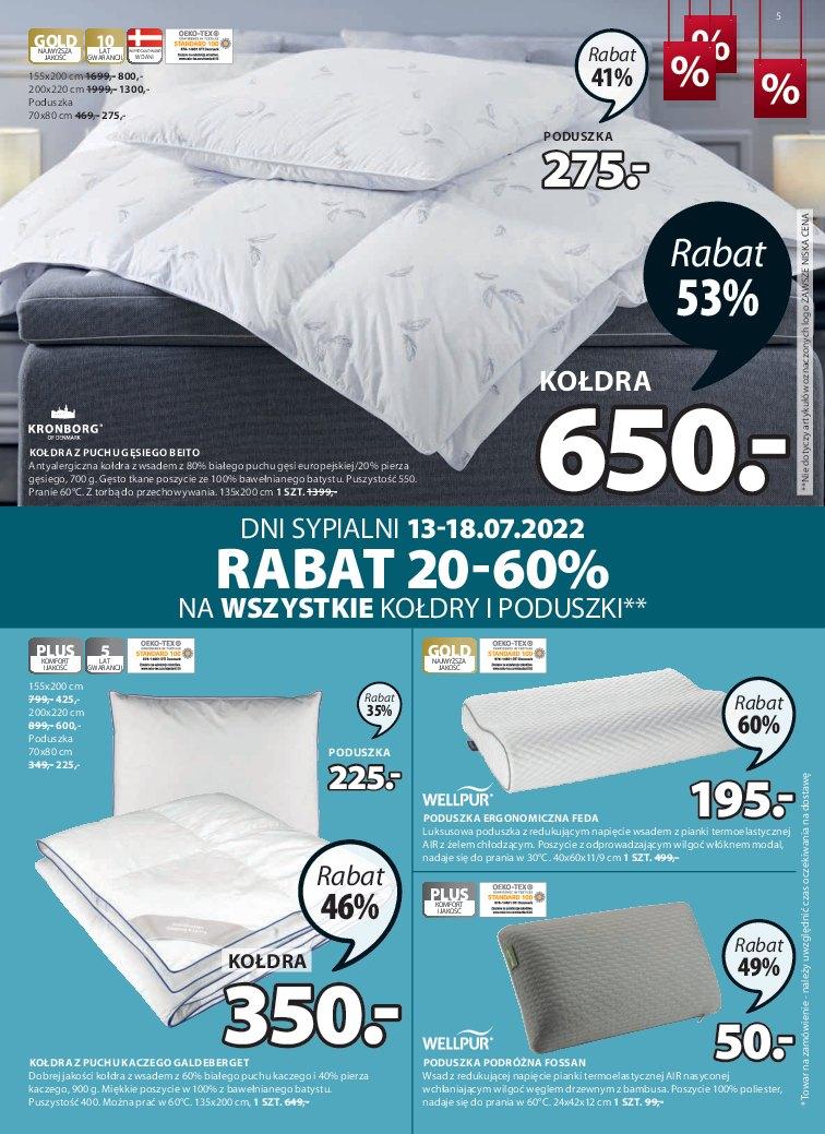 Gazetka promocyjna Jysk str. 5