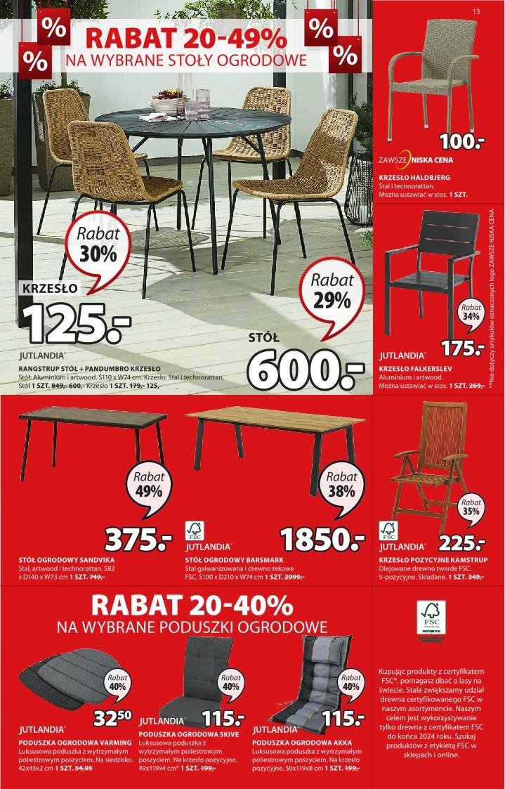 Gazetka promocyjna Jysk str. 13