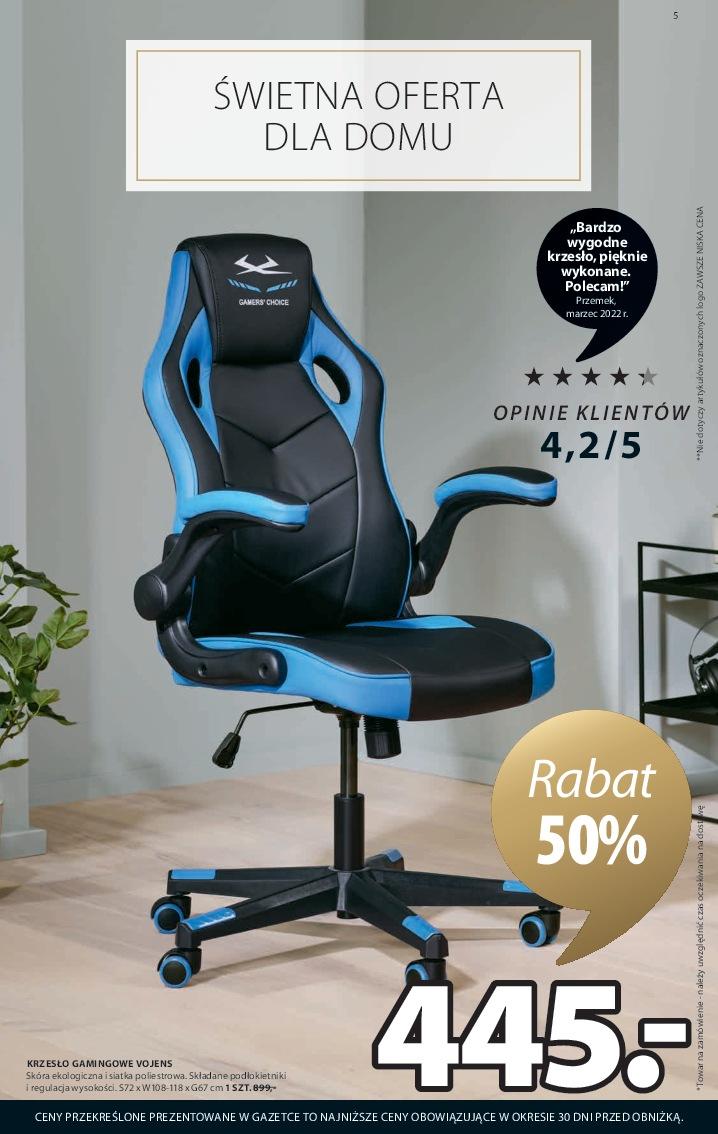 Gazetka promocyjna Jysk str. 5