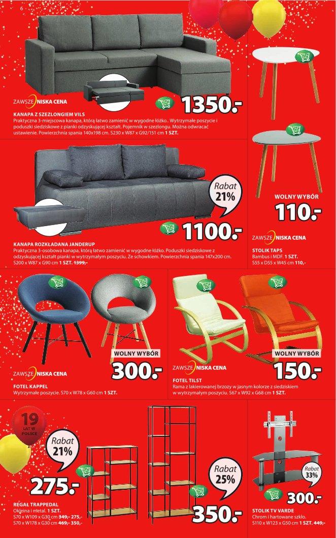 Gazetka promocyjna Jysk str. 6