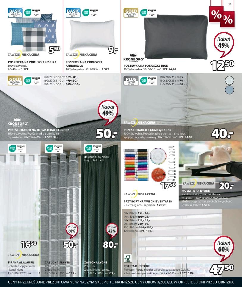Gazetka promocyjna Jysk str. 23