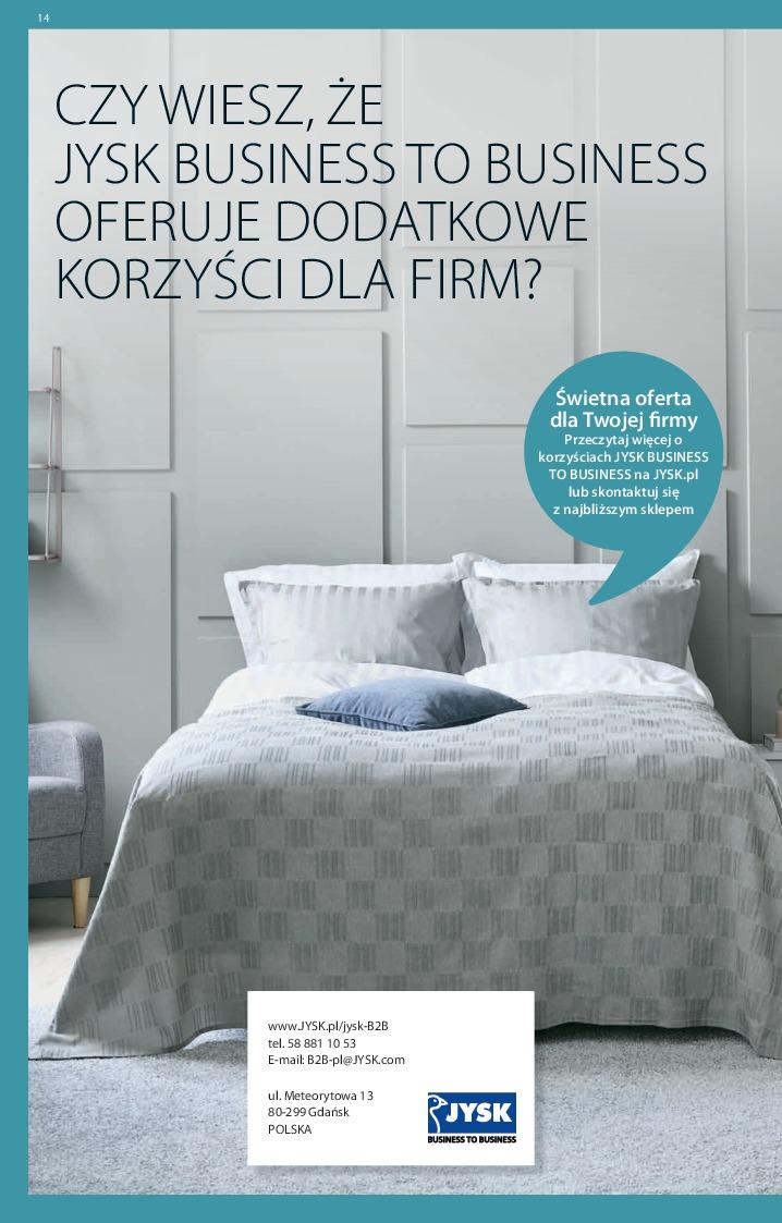 Gazetka promocyjna Jysk str. 14