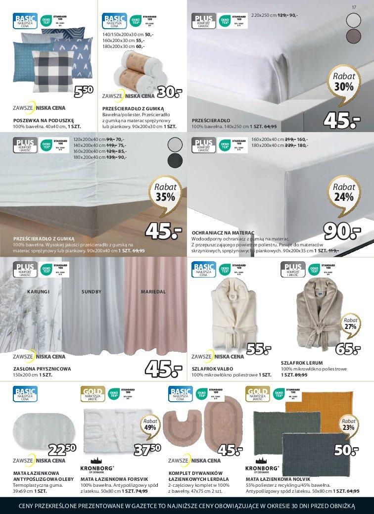 Gazetka promocyjna Jysk str. 17