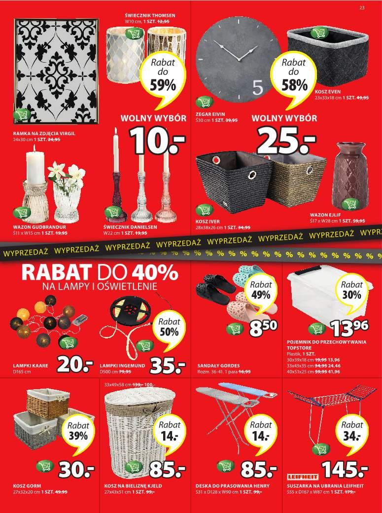 Gazetka promocyjna Jysk str. 23