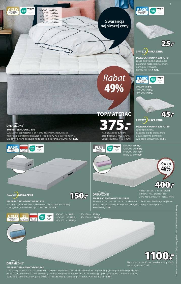 Gazetka promocyjna Jysk str. 9