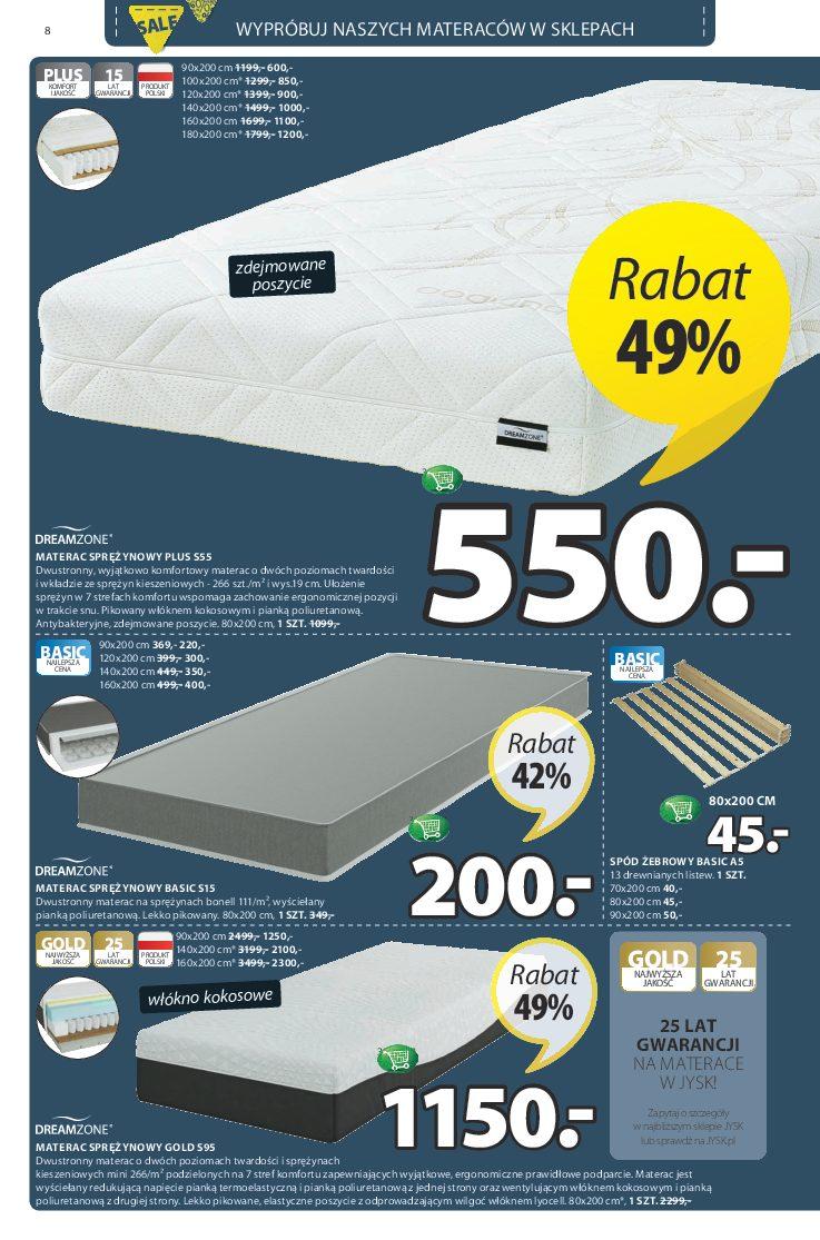 Gazetka promocyjna Jysk str. 8