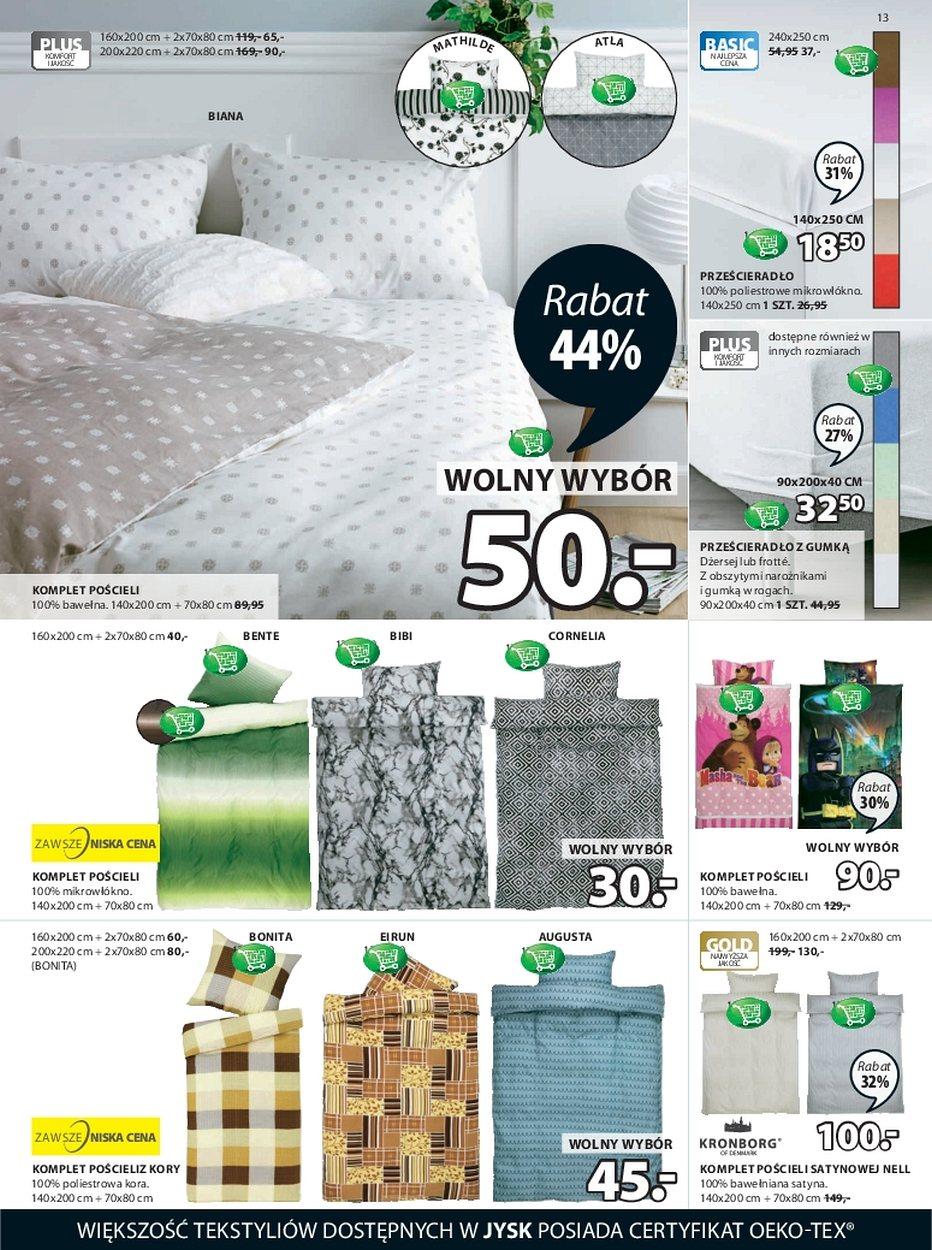 Gazetka promocyjna Jysk str. 13