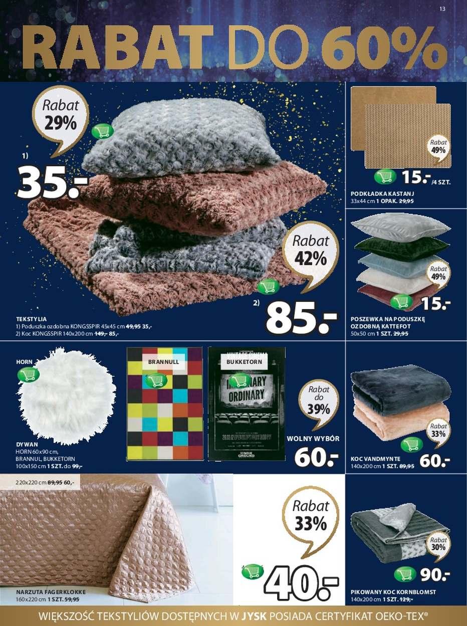 Gazetka promocyjna Jysk str. 13