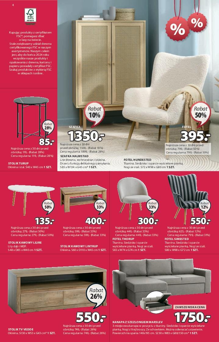 Gazetka promocyjna Jysk str. 4