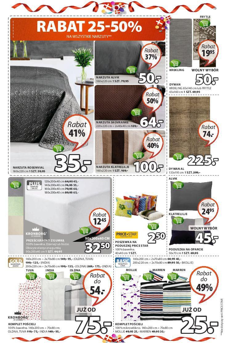 Gazetka promocyjna Jysk str. 19