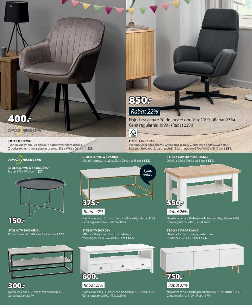 Gazetka promocyjna Jysk str. 6