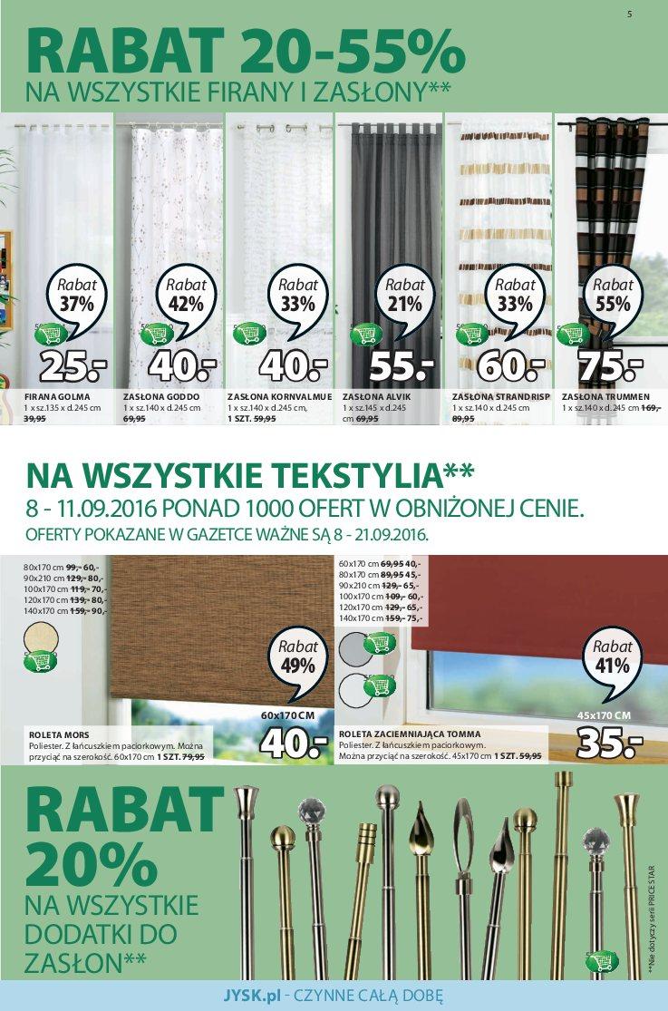 Gazetka promocyjna Jysk str. 5