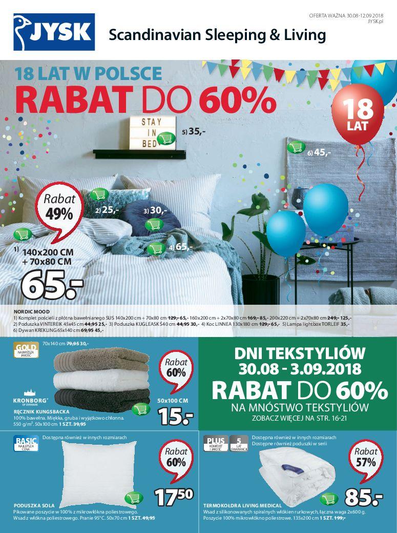 Gazetka promocyjna Jysk str. 1