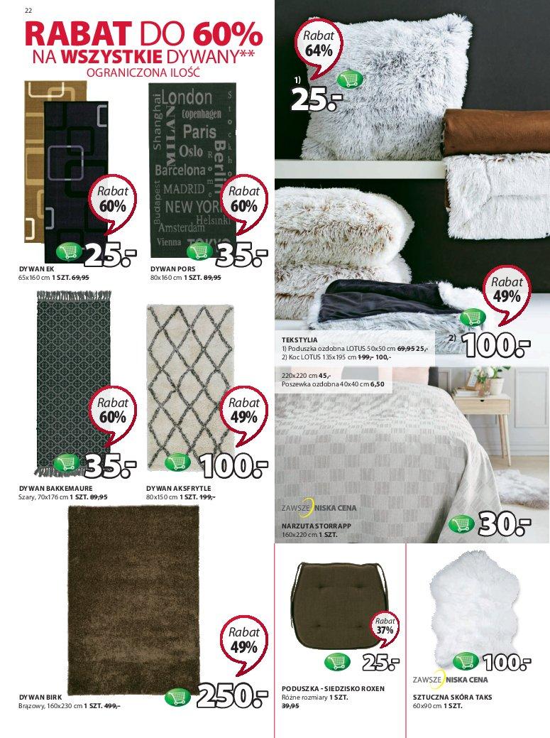 Gazetka promocyjna Jysk str. 22