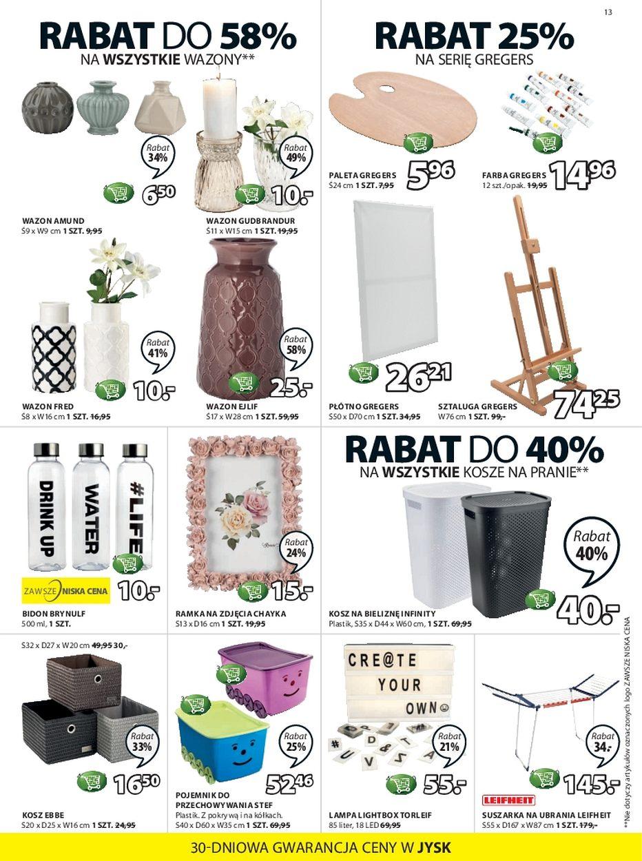 Gazetka promocyjna Jysk str. 13