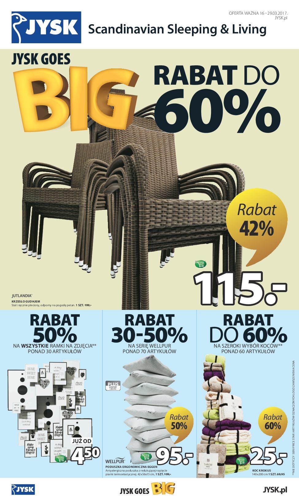 Gazetka promocyjna Jysk str. 1